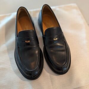aime leon dore black *queens crest* loafers